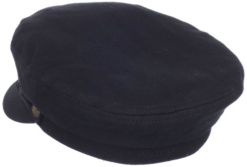 BRIXTON Uni Kappe Fiddler, 9-312-00004-0303, Color Black Herringbone Twill - XL BRIXTON Uni Kappe Fiddler, 9-312-00004-0303, Color Black Herringbone Twill - XL