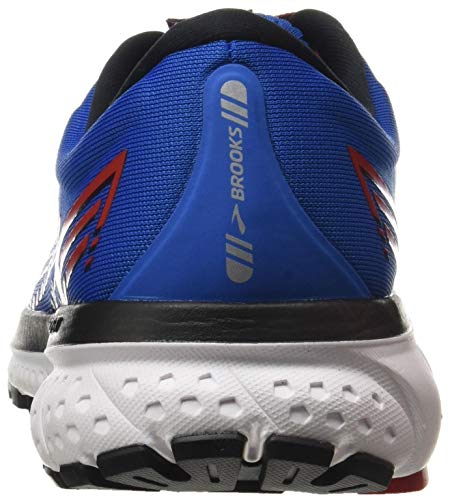 Brooks Ghost 13, Zapatillas para Correr Hombre, Blue Red White, 43 EU