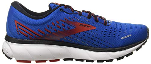 Brooks Ghost 13, Zapatillas para Correr Hombre, Blue Red White, 43 EU