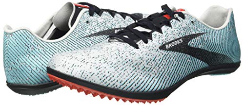 Brooks Mach 19 Spikeless, Zapatillas para Correr Hombre, Grey Black Capri, 42.5 EU