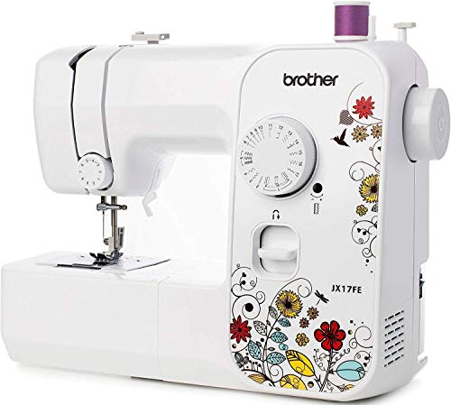Brother JX17FE (Fantasy Edition) - Máquina de Coser Eléctrica, Portátil, 17 Puntadas de Costura, Fácil de Usar y Práctica Brother JX17FE (Fantasy Edition) - Máquina de Coser Eléctrica, Portátil, 17 Puntadas de Costura, Fácil de Usar y Práctica