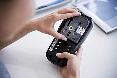 Brother PTH110 - Rotuladora electrónica de mano con diseño ergonómico para el hogar y la oficina, con teclado QWERTY Brother PTH110 - Rotuladora electrónica de mano con diseño ergonómico para el hogar y la oficina, con teclado QWERTY