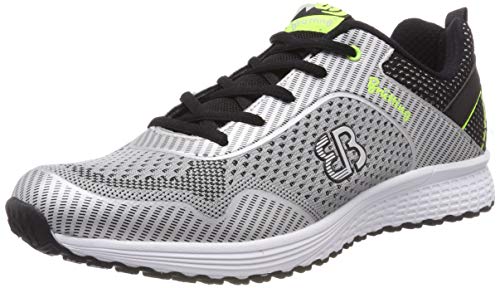 Bruetting Project, Zapatillas de Cross Unisex Adulto, Gris (Gr/Schwarz/Lemon Gr/Schwarz/Lemon), 43 EU