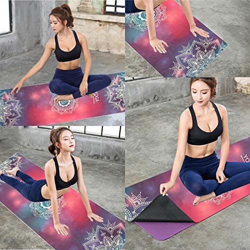 BRZSACR Estera de Yoga de Viaje Ultrafina de Gamuza, Suave, Antideslizante, Absorbente del Sudor, de 1/16 de Pulgada de Grosor, Estera de Yoga Plegable, Viene con Bolsa de Transporte BRZSACR Estera de Yoga de Viaje Ultrafina de Gamuza, Suave, Antideslizante, Absorbente del Sudor, de 1/16 de Pulgada de Grosor, Estera de Yoga Plegable, Viene con Bolsa de Transporte