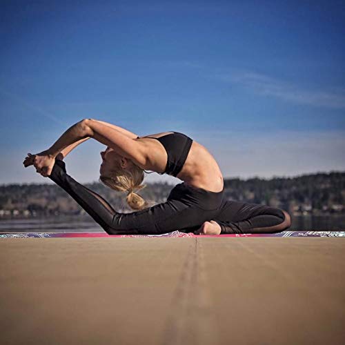 BRZSACR Estera de Yoga de Viaje Ultrafina de Gamuza, Suave, Antideslizante, Absorbente del Sudor, de 1/16 de Pulgada de Grosor, Estera de Yoga Plegable, Viene con Bolsa de Transporte BRZSACR Estera de Yoga de Viaje Ultrafina de Gamuza, Suave, Antideslizante, Absorbente del Sudor, de 1/16 de Pulgada de Grosor, Estera de Yoga Plegable, Viene con Bolsa de Transporte