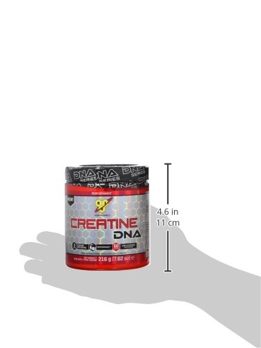 BSN DNA Creatine, Creatina Monohidratada en Polvo, Nutrición Deportiva, Sin Sabor, 63 Porciones, 216 g