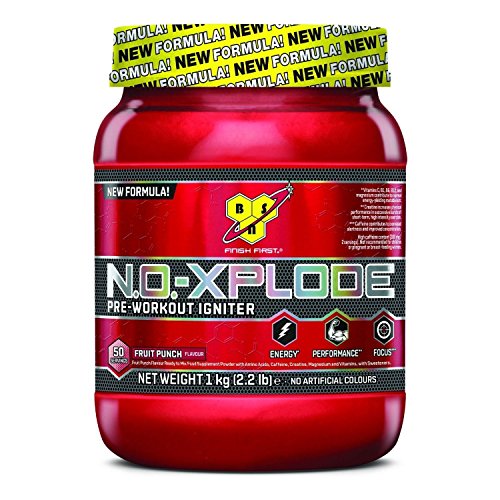 BSN No-Xplode 3.0 1kg La fórmula más potente todo-en-uno pre-entrenamiento (frambuesa azul)