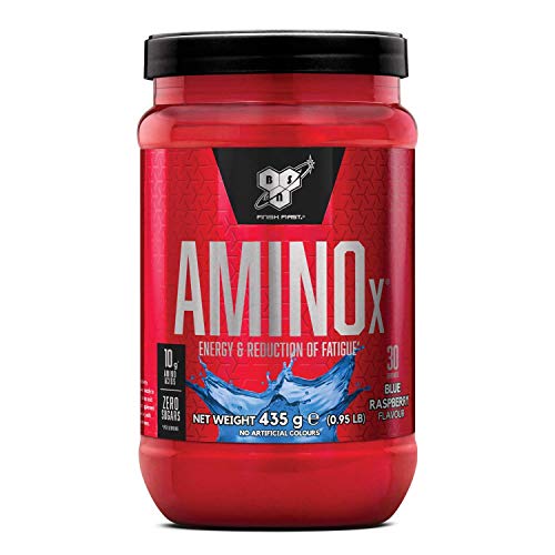 BSN Nutrition Amino X, Suplementos Deportivos BCAA Polvo con Aminoacidos Esenciales y Vitamina D, Aminoacidos BCAA para Musculacion, Frambuesa Azul, 30 Porciones, 435g BSN Nutrition Amino X, Suplementos Deportivos BCAA Polvo con Aminoacidos Esenciales y Vitamina D, Aminoacidos BCAA para Musculacion, Frambuesa Azul, 30 Porciones, 435g