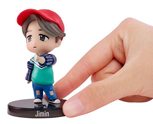 BTS mini figura de vinilo Jimin miembro banda coreana (Mattel GKH81) BTS mini figura de vinilo Jimin miembro banda coreana (Mattel GKH81)