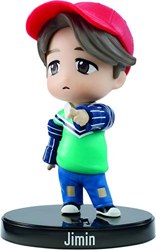 BTS mini figura de vinilo Jimin miembro banda coreana (Mattel GKH81) BTS mini figura de vinilo Jimin miembro banda coreana (Mattel GKH81)