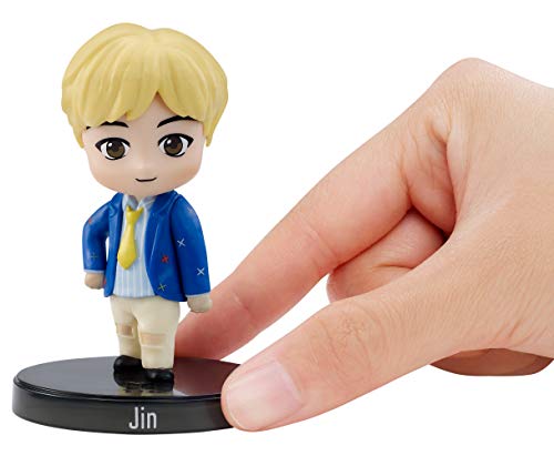 BTS mini figura de vinilo Jin, miembro banda coreana (Mattel GKH76) BTS mini figura de vinilo Jin, miembro banda coreana (Mattel GKH76)