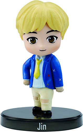 BTS mini figura de vinilo Jin, miembro banda coreana (Mattel GKH76) BTS mini figura de vinilo Jin, miembro banda coreana (Mattel GKH76)
