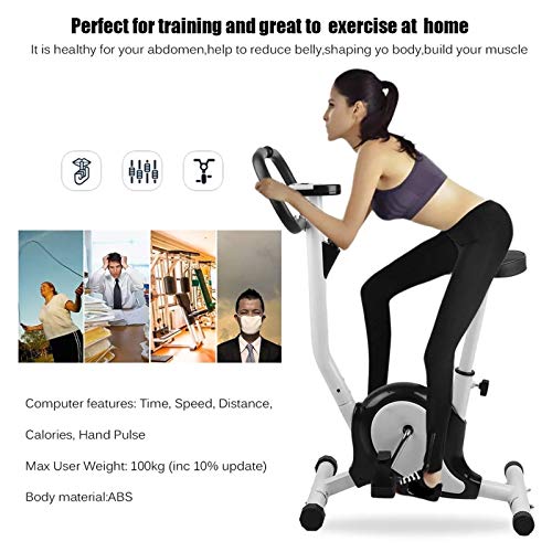 BTTNW Máquina elíptica Ciclismo Ejercicio Bicicleta Deportes Bicicleta hogar Gimnasio Interior Gimnasio Equipo Estable Cardio Entrenamiento Entrenador máquina Entrenador de la máquina elíptica