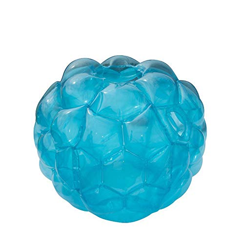 Bubball Pelota de burbuja / Bola hinchable/ para niños/ Dimensiones 90cm /Amortigua caídas y choques /Juego futbol/ Resistente PVC / Big ball football Soccer/Juego deporte (90cm, Rojo) (Azul, 60cm)