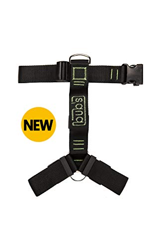 bub's no Pull - arnés con asa para Perro Grande Sistema Anti tirón (Comprobar tamaño: Cuello 43-74cm Pecho 59-94cm) (Negro) bub's no Pull - arnés con asa para Perro Grande Sistema Anti tirón (Comprobar tamaño: Cuello 43-74cm Pecho 59-94cm) (Negro)