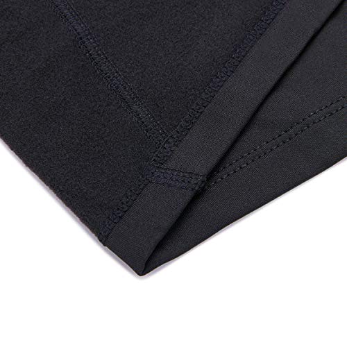 Bwiv Camiseta Térmica Interior Niños Camiseta Deporte Manga Larga de Compresión Ropa Interior Polar Niño Secado Rápido Transpirable Invierno Esquí(L140, Negro Grís) Bwiv Camiseta Térmica Interior Niños Camiseta Deporte Manga Larga de Compresión Ropa Interior Polar Niño Secado Rápido Transpirable Invierno Esquí(L140, Negro Grís)