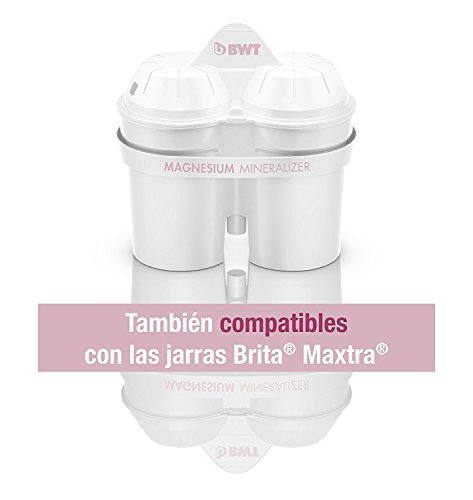 BWT Magnesium Mineralizer Cartuchos de filtrado, Blanco, Pack 5+1