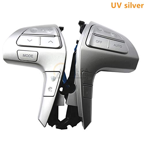 BXSAUISA Interruptor de dirección Interruptor de botón de Control de Audio Volante automático Fit for Toyota Fit for Hilux Fit for Vigo Fit for Corolla Fit for Camry Fit for Highlander Fit for Innova BXSAUISA Interruptor de dirección Interruptor de botón de Control de Audio Volante automático Fit for Toyota Fit for Hilux Fit for Vigo Fit for Corolla Fit for Camry Fit for Highlander Fit for Innova