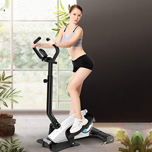 BZLLW Bicicletas estáticas de Spinning, Bicicletas de Ejercicios, Entrenador Paso a Paso elíptico 2 en 1 BZLLW Bicicletas estáticas de Spinning, Bicicletas de Ejercicios, Entrenador Paso a Paso elíptico 2 en 1