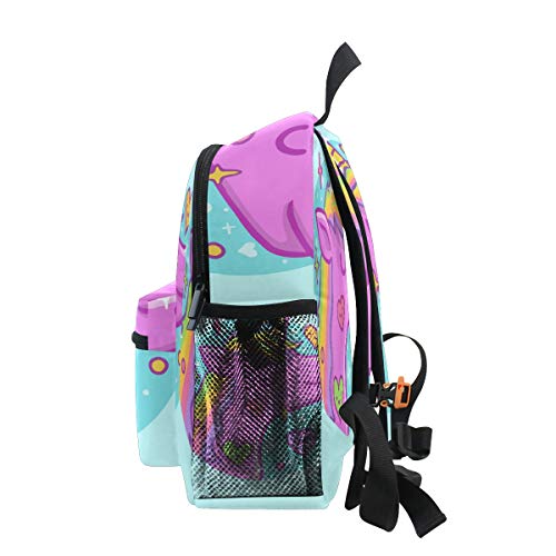 Caballo De Unicornio De Dibujos Animados Mochila para Preescolar Niñas Niños Toddler Kids Estudiante Mochilas para Infantiles 1-6 Años