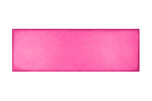 Cabecero de Cama Modelo CÁDIZ tapizado en Polipiel Azahar.para Cama de 105 (Medidas 115x50x5).Color Rosa.Pro Elite.