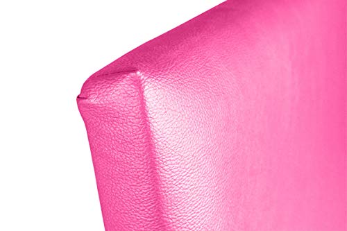 Cabecero de Cama Modelo CÁDIZ tapizado en Polipiel Azahar.para Cama de 105 (Medidas 115x50x5).Color Rosa.Pro Elite.