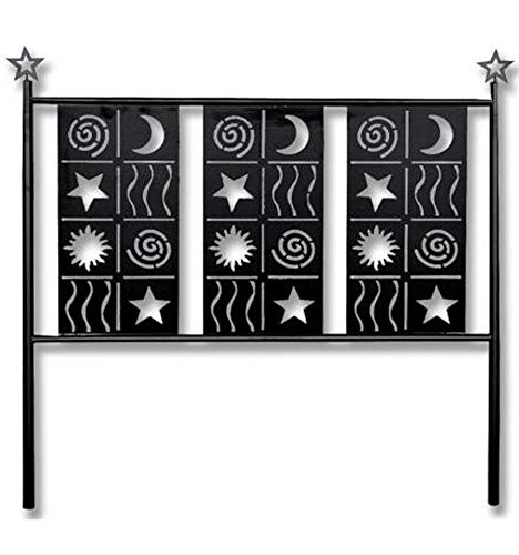 Cabecero de forja Huelva - 4-Negro con Verde patinado (Color con Incremento de Precio), Cabecero de 90 cm Cabecero de forja Huelva - 4-Negro con Verde patinado (Color con Incremento de Precio), Cabecero de 90 cm