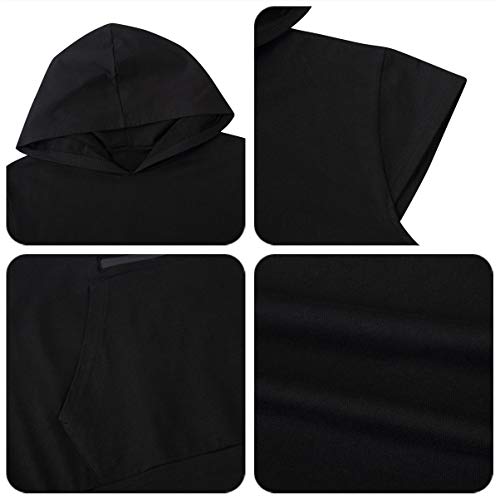 Cabeen Camiseta de Tirantes Deportiva Fitness Sudadera con Capucha Sin Mangas para Hombre Culturismo Gym Tank Topcon Bolsillos Cabeen Camiseta de Tirantes Deportiva Fitness Sudadera con Capucha Sin Mangas para Hombre Culturismo Gym Tank Topcon Bolsillos