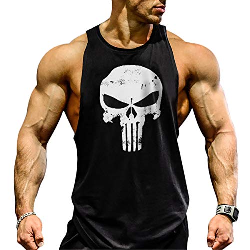 Cabeen Camisetas de Tirantes Entrenamiento Fitness Gimnasio Chaleco Músculo Fit para Hombre