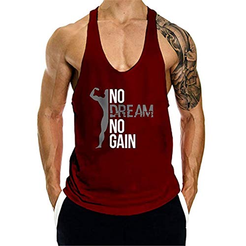 Cabeen Gimnasio Hombre Camisetas de Tirantes para Entrenamiento, Bodybuilding, Pesas y Gym Cabeen Gimnasio Hombre Camisetas de Tirantes para Entrenamiento, Bodybuilding, Pesas y Gym