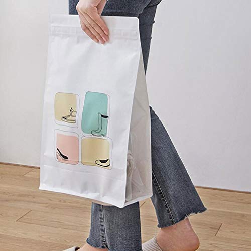Cabilock 4Pcs Bolsas de Zapatos de Viaje Bolsas de Almacenamiento de Zapatos Autosellables Organizador de Puches de Zapatos a Prueba de Polvo a Prueba de Agua para Acampar Al Aire Libre Cabilock 4Pcs Bolsas de Zapatos de Viaje Bolsas de Almacenamiento de Zapatos Autosellables Organizador de Puches de Zapatos a Prueba de Polvo a Prueba de Agua para Acampar Al Aire Libre