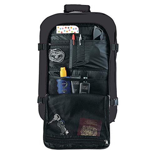 Cabin Max Metz Mochila de Viaje Equipaje de Mano Aprobada para Transporte Aéreo Maleta de Cabina 55x40x20 cm 44 L