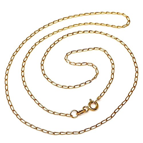 Cadena oro 18k bilbao 60 cm hueca 2,5 mm. 5.60 gr. [9673]