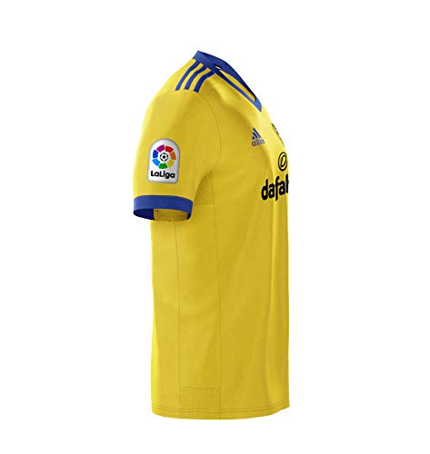 Cádiz C.F. Regular Fit Camiseta, Hombre, Amarillo, M