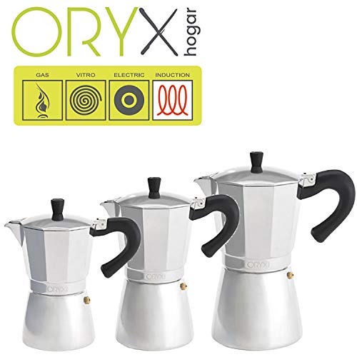 Cafetera Inducción Aluminio 6 Tazas (300 Ml.) Cafetera Inducción Aluminio 6 Tazas (300 Ml.)
