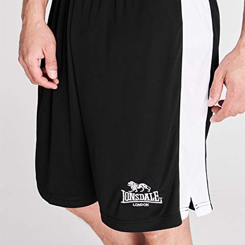 Caja de pantalón corto para hombre Lonsdale pantalones de deporte de los cierres de Wear Sport de boxeo de entrenamiento Caja de pantalón corto para hombre Lonsdale pantalones de deporte de los cierres de Wear Sport de boxeo de entrenamiento
