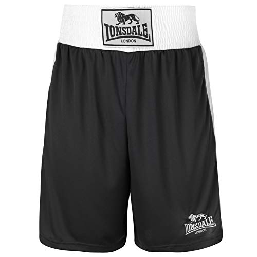 Caja de pantalón corto para hombre Lonsdale pantalones de deporte de los cierres de Wear Sport de boxeo de entrenamiento Caja de pantalón corto para hombre Lonsdale pantalones de deporte de los cierres de Wear Sport de boxeo de entrenamiento