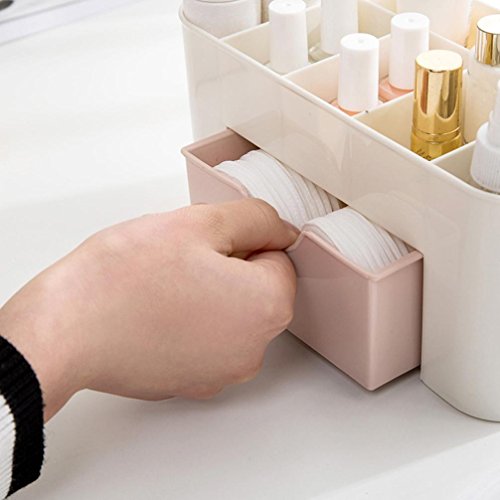 Caja Para Cosméticos Paellaesp Organizador Guardar Espacio De Escritorio Maquillaje Cajón De Almacenamiento De Tipo Caja (Rosa) Caja Para Cosméticos Paellaesp Organizador Guardar Espacio De Escritorio Maquillaje Cajón De Almacenamiento De Tipo Caja (Rosa)