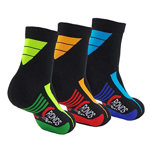 Calcetines (3 Pares) de RUNNING, CICLISMO, TENIS, PADEL,… Calcetines SIN COSTURAS unisex con puntera y talón reforzados. Calcetines tobilleros de deporte. Anti-rozaduras y con gomas anti-presión. Calcetines (3 Pares) de RUNNING, CICLISMO, TENIS, PADEL,… Calcetines SIN COSTURAS unisex con puntera y talón reforzados. Calcetines tobilleros de deporte. Anti-rozaduras y con gomas anti-presión.
