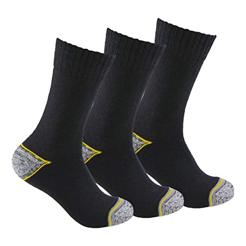 Calcetines de TRABAJO (3 pares) ideales para botas de trabajo o calzado de seguridad. Con goma ANTI-PRESION y talón y puntera reforzados. También son idóneos para deportes de invierno. (39-42) Calcetines de TRABAJO (3 pares) ideales para botas de trabajo o calzado de seguridad. Con goma ANTI-PRESION y talón y puntera reforzados. También son idóneos para deportes de invierno. (39-42)