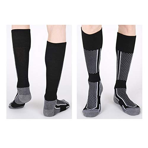 Calcetines esponjosos Hombre invierno calcetines de esquí térmico espesar algodón calcetines cálidos deportes snowboarding ciclismo esquiando senderismo calcetines calentador calentador ( Color : D )