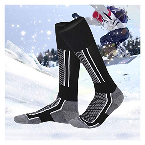 Calcetines esponjosos Hombre invierno calcetines de esquí térmico espesar algodón calcetines cálidos deportes snowboarding ciclismo esquiando senderismo calcetines calentador calentador ( Color : D )