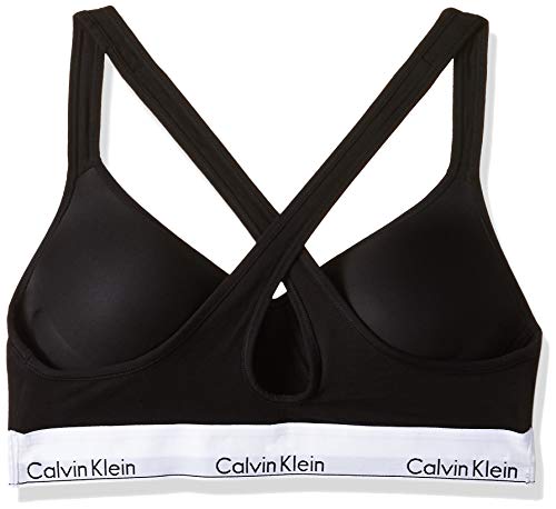 Calvin Klein Bralette Lift Sujetador Deportivo, Negro (Black 001), Medium para Mujer