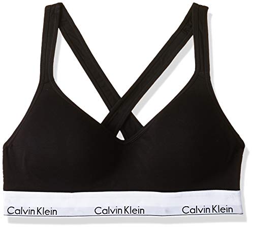 Calvin Klein Bralette Lift Sujetador Deportivo, Negro (Black 001), Medium para Mujer