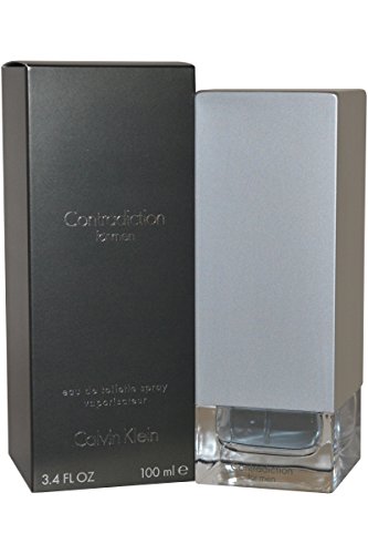 Calvin Klein Contradiction, Agua de Tocador Vaporizador para Hombre, 100 ml