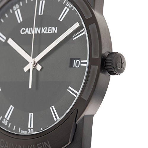 Calvin Klein Reloj para de con Correa en Caucho K8R114D1