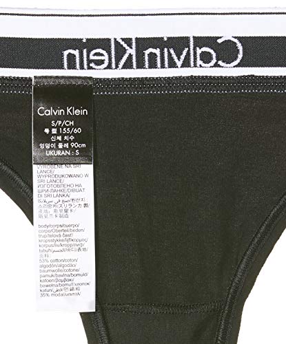 Calvin Klein Underwear, Braguitas para Mujer, Negro (BLACK 001), M