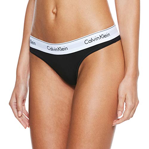 Calvin Klein Underwear, Braguitas para Mujer, Negro (BLACK 001), M