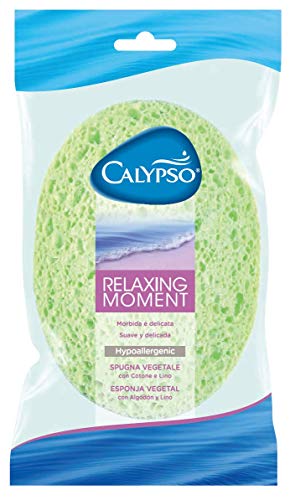 Calypso Body Emotion - Natural Relax - Esponja vegetal con algodón y lino (colores aleatorios) Calypso Body Emotion - Natural Relax - Esponja vegetal con algodón y lino (colores aleatorios)