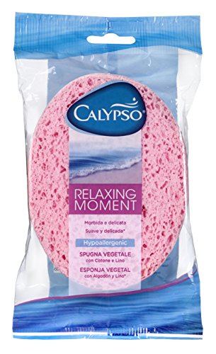 Calypso Body Emotion - Natural Relax - Esponja vegetal con algodón y lino (colores aleatorios) Calypso Body Emotion - Natural Relax - Esponja vegetal con algodón y lino (colores aleatorios)